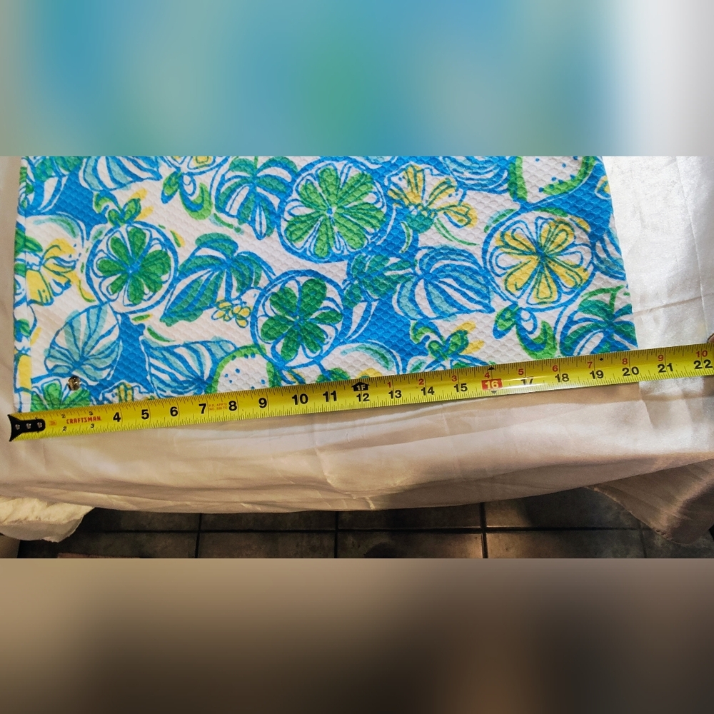 Floral Blue and Green Dress. - Picture 9 of 16